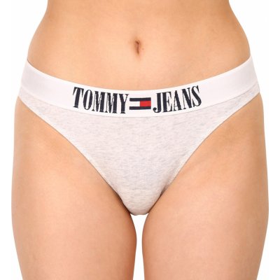 Tommy Hilfiger Dámské kalhotky UW0UW04208 PJ4 šedá – Zbozi.Blesk.cz