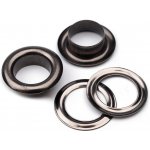 Průchodky s podložkou vnitřní Ø10 mm / vnější Ø16 mm, střední, 3 nikl černý – Hledejceny.cz