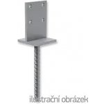 Hašpl Patka kotevní do betonu T 90x90x4,0 – Sleviste.cz