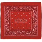 Bandana ornament červený (Bavlněný šátek bandana) – Zboží Mobilmania