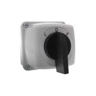 Elektromet Vačkový spínač L-0-P 40A 3P v krytu IP65 LUK 40-13 924030 – Hledejceny.cz