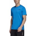 adidas pánské tričko TX MOUN GFX TEE HE1648 Modrý