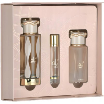 Lattafa Teriaq EDP 100 ml + olejový parfém 12 ml + vlasový sprej 50 ml dárkový set – Hledejceny.cz