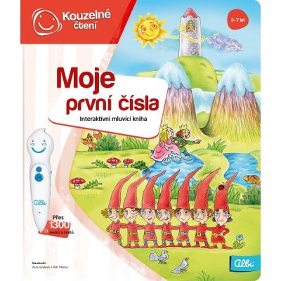 Albi Kouzelné čtení Kniha Moje první čísla – Zbozi.Blesk.cz