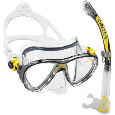 Cressi BIG EYES EVOLUTION & ALPHA ULTRA DRY set – Sleviste.cz