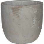 Mica Decorations Květináč Jimmy světle šedý 17 x 16 cm – Hledejceny.cz