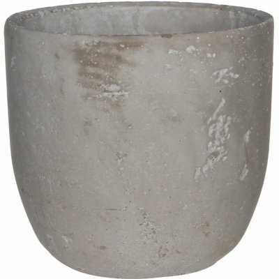 Mica Decorations Květináč Jimmy světle šedý 17 x 16 cm – Hledejceny.cz