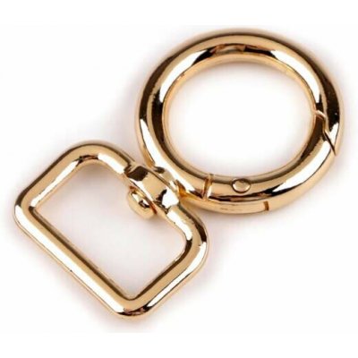 Karabina s obrtlíkem průvlek 19mm zlatá – Hledejceny.cz