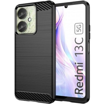 O2 Kryt Carbon Xiaomi Redmi 13C 5G černá 199740 – Zboží Živě