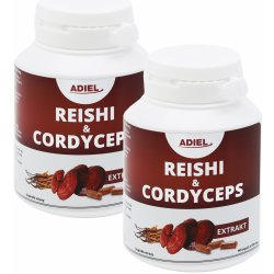 Adiel Reishi & Cordyceps 2 x 90 kapslí