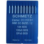 Jehly Schmetz 135x5 SES (10x80) stretch - kulatý dřík – Zboží Dáma