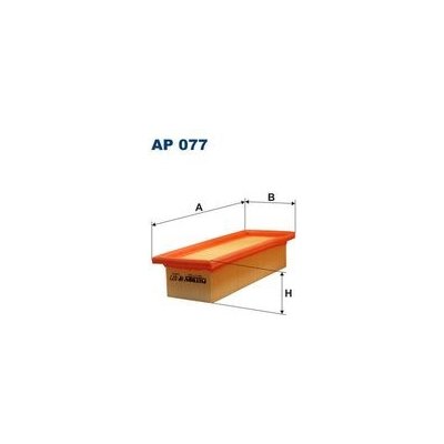 Vzduchový filtr FILTRON AP 077 – Hledejceny.cz
