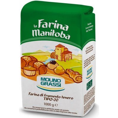 Molino Grassi Italská mouka Manitoba Tipo 00 1 kg – Sleviste.cz