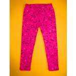 Arex zateplené legíny černá růžová – Sleviste.cz