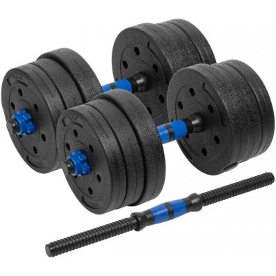 Rebel Bitumenové činky nastavitelné 2 x 10 kg – Zboží Dáma