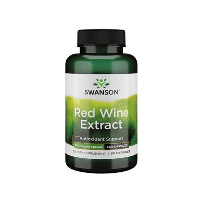 Swanson Red Wine Extract 90 kapslí 500 mg – Hledejceny.cz