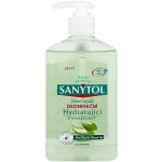 Sanytol dezinfekční hydratující mýdlo Zelený čaj & Aloe Vera 250 ml