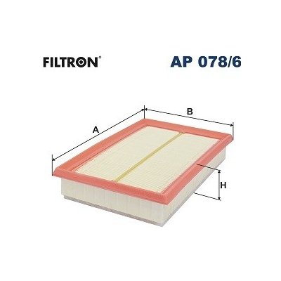 Vzduchový filtr FILTRON AP 078/6 – Hledejceny.cz