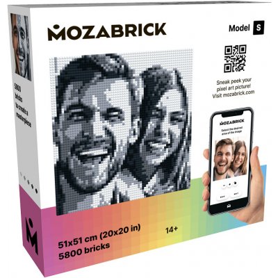 Mozabrick S – vytvořte si obraz podle fotky – Zboží Dáma