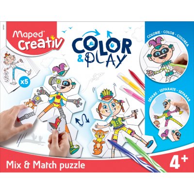 Maped Sada Creativ Color & Play Mix Skládačka – Hledejceny.cz