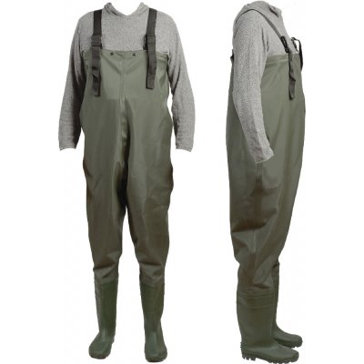 Zebco Prsačky PVC Wader green – Zboží Dáma