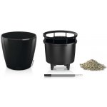 Lechuza Květináč Classico Černá 43 – Hledejceny.cz