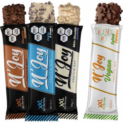 XXL Nutrition N'Joy Protein Bar 55 g – Hledejceny.cz