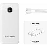 AlzaPower Garnet 10000mAh 22,5W bílá – Zboží Živě