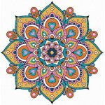Diamondi Diamantové malování MANDALA III 40 x 50 cm vypnuté plátno na rám – Sleviste.cz