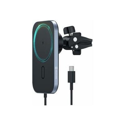 Swissten MagSafe magnetický držák do auta s nabíječkou, na výdech, 15W | Zboží Auto