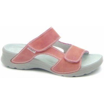 Medistyle dámské zdravotní nazouváky pantofle Mirka ostruha růžové – Zboží Mobilmania