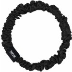 NOX silk 100% hedvábná gumička do vlasů černá – Zboží Dáma