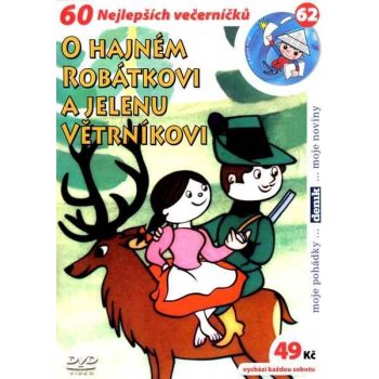 O hajném Robátkovi a Větrníkovi papírový obal DVD