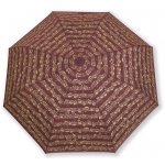 Deštník s notami skládací bordó – Zboží Dáma