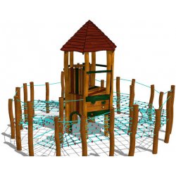 Playground System HŘIŠTĚ šplhací sestava Vodní tvrz