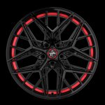 Keskin Kt25 8.5X20 5X108 ET40 black red inside | Zboží Auto