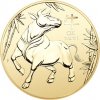 The Perth Mint zlatá mince Gold Lunární Série III Rok Buvola 1/2 oz