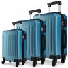Cestovní kufr Konofactory Defender sada modrá 35l, 65l, 100l