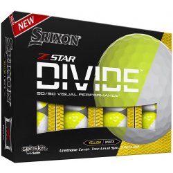 Srixon Z-Star Divide bílá/žlutá 12 ks
