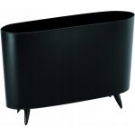 Noviny Koziol Milano 5350526 11 x 42,5 x 31,6 cm, černé – Zboží Mobilmania