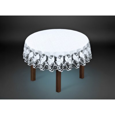 MyBestHome Žakárový ubrus Justyna kulatý šedá Ø 140cm – Zboží Dáma MyBestHome Žakárový ubrus Justyna kulatý šedá Ø 140cm – Zboží Dáma