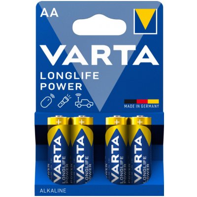 Varta Longlife Power AA 4ks 4906121414 – Zbozi.Blesk.cz