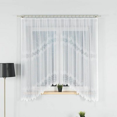 Žakárová záclona VIOLETTA okno 300 x 180 cm – Zboží Dáma
