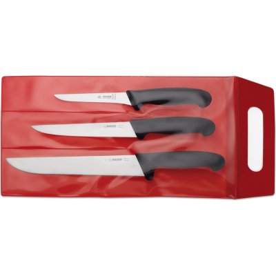 Giesser Sada řeznických nožů GI 3565 - 3 nože v plastové tašce – Zboží Mobilmania