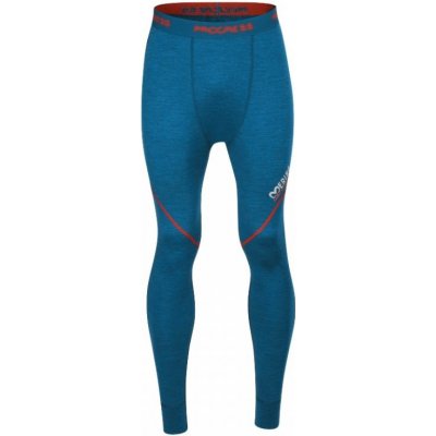 PROGRESS MW SDN mens merino long tights petrol melír – Zboží Dáma