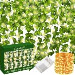 Umělý břečťan + LED Gardlov 24538 – Sleviste.cz