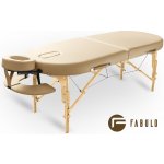 Fabulo USA Dřevěný masážní stůl Fabulo GURU Oval Set 192 x 76 cm krémová 192 x 76 cm 16,3 kg – Zbozi.Blesk.cz
