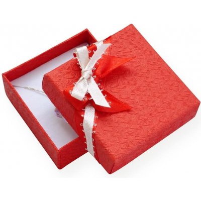 JK Box Červená s mašličkou GS-5/A7 – Zboží Mobilmania