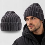 4F zimní čepice beanie šedá – Hledejceny.cz