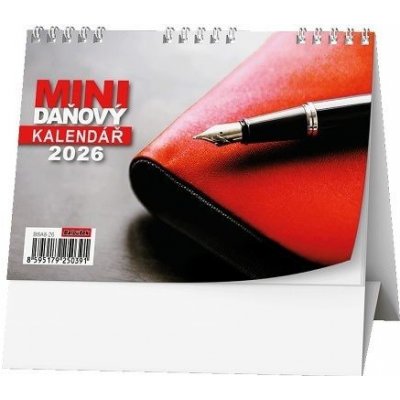 stolní MINI daňový / 10,5cm x 14,8cm / BSA8-26 2026 – Sleviste.cz